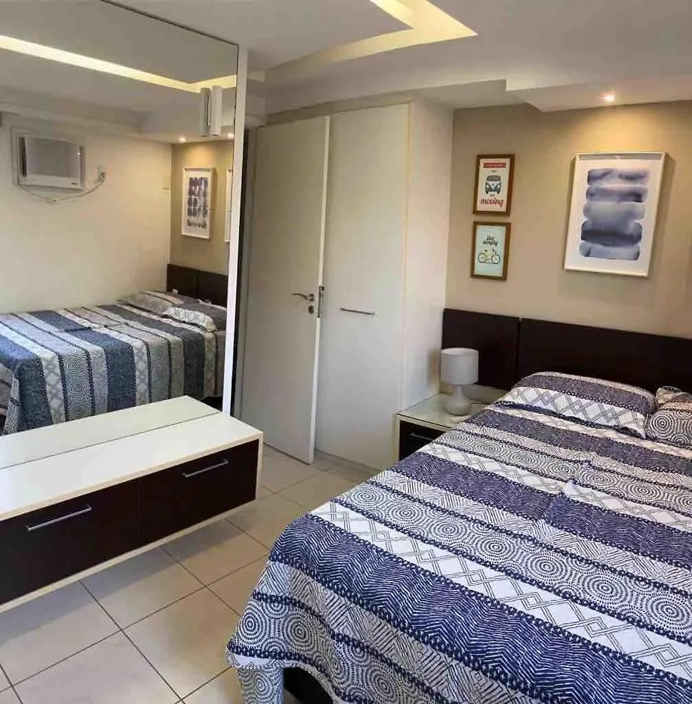Aconchegante A 300 Da Praia Recife Lejlighed